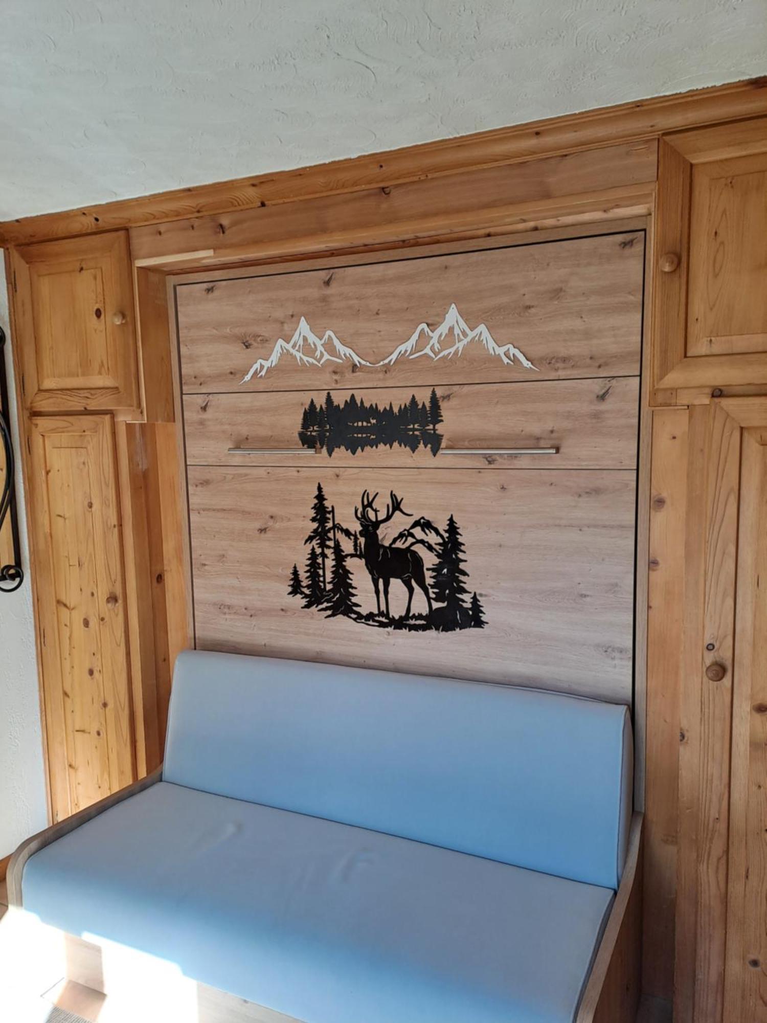 A4 km de Megève très joli studio avec jacuzzi ,vue sur les montagnes au calme Praz-sur-Arly Extérieur photo